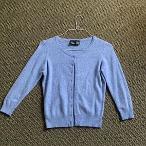 Long sleeve button up sweater